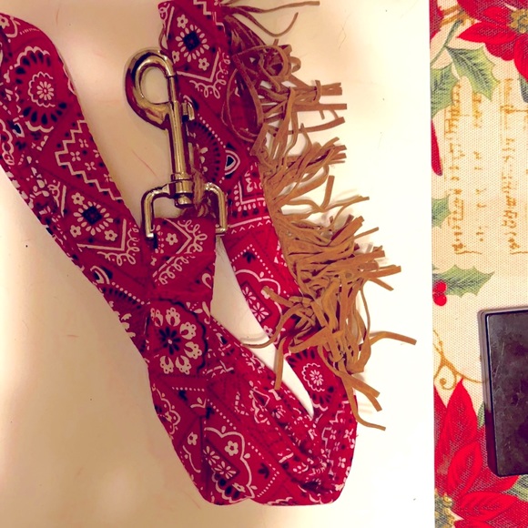 Western Bandanna Dog Lead 6’